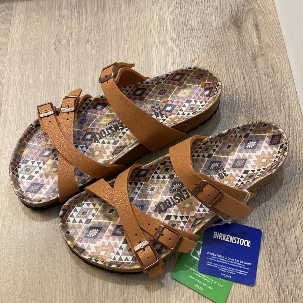 Birkenstock Frenca in Pecan size 38